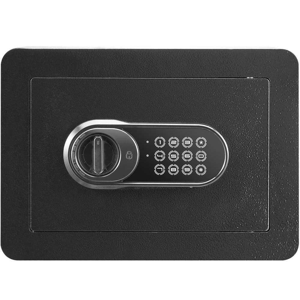 0.5 cu. ft. Steel Safe, Digital Keypad and 2 Keys, Wall-Mounted, Protects Cash, Jewelry, 13.8 x 9.8 x 9.8 in. price history on PriceWatchPro