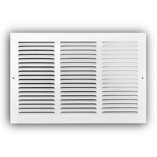 Everbilt 10 in. x 10 in. Steel Return Air Grille in White E17010X10 - The  Home Depot