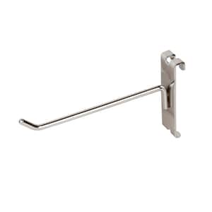 6 in. Chrome Hook for Gridwall (Pack of 96)