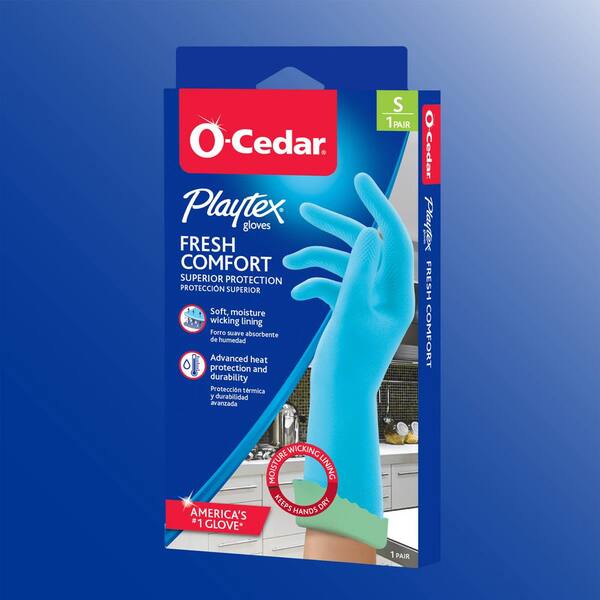 playtex rubber gloves small