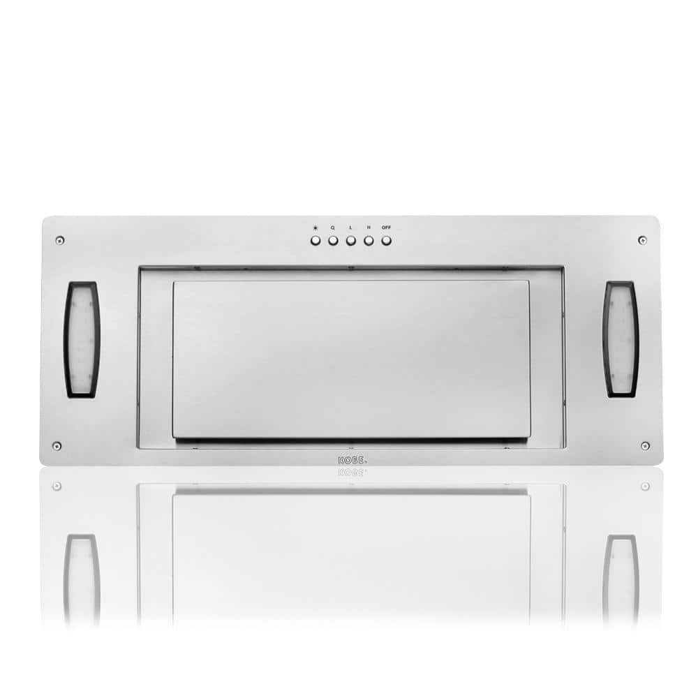 30-Inch Stainless Steel Insert Range Hood with LED Lights