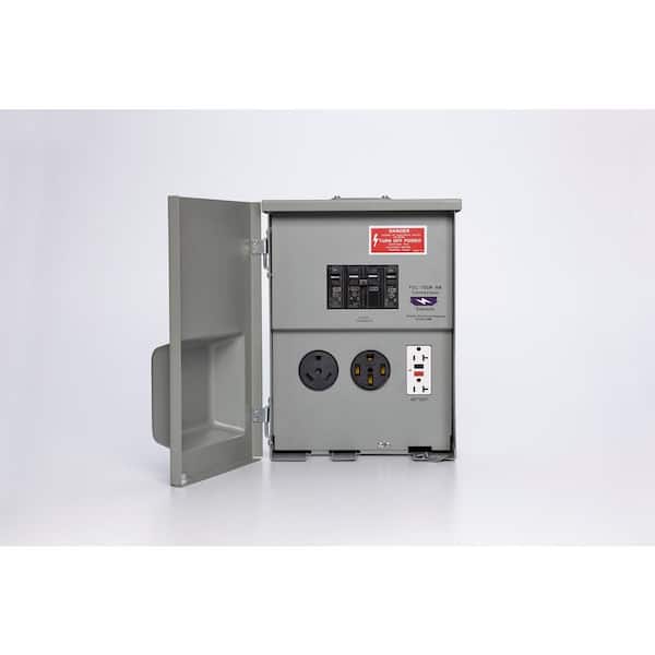 Connecticut Electric 80Amp RV Panel Outlet with 50Amp and 30Amp