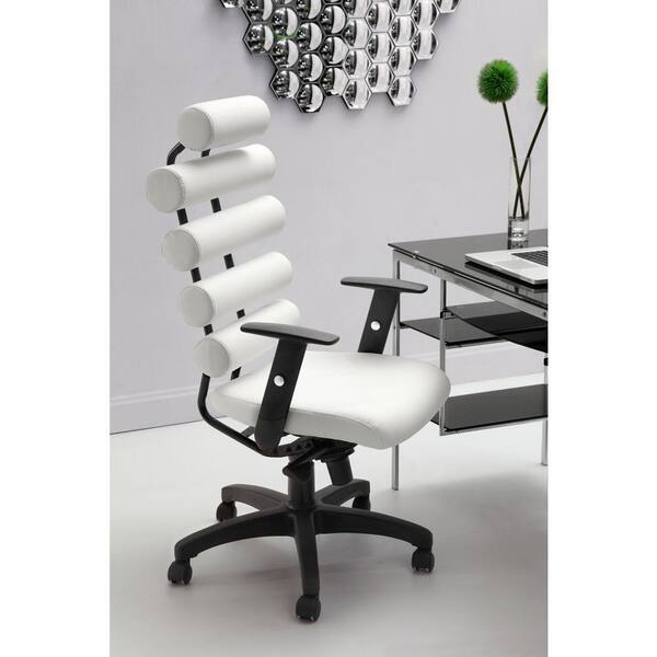 zuo unico office chair white