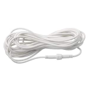 Direct-to-Ceiling 20 ft. White Universal Extension Cord for Recessed Lights