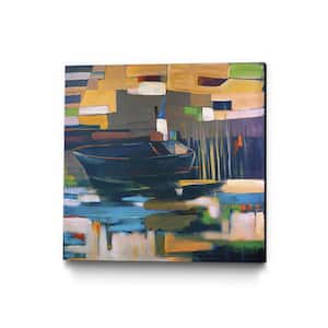 30 in. x 30 in. "Boat" by Mark Pulliam Wall Art