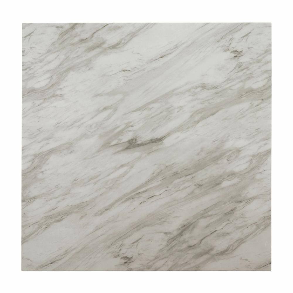 Celeste Blue Velvet and Faux Marble 5-Piece Counter Set