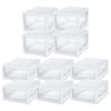 Sterilite 27 Qt (4 Pk) & 16 Qt (6 Pk) Stackable Plastic Storage Drawer  Container, 1 Piece - Fred Meyer