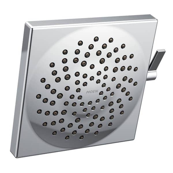MOEN Velocity 2-Spray 8.5 in. Square Rainshower Showerhead Featuring Immersion in Chrome