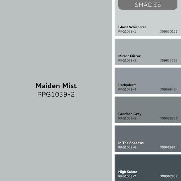Glidden Premium 1 gal. PPG1039-2 Maiden Mist Satin Interior Latex
