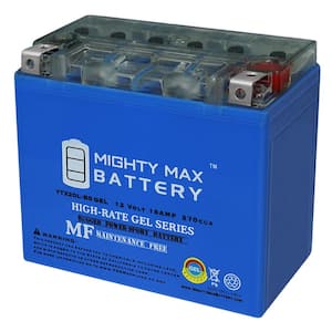 YTX20L-BS GEL 12V 18AH Battery for Kawasaki Mule 3000 Mule 3010