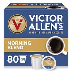 Morning Blend Coffee Light Roast Single Serve Coffee Pods for Keurig K-Cup Brewers (80 Count)