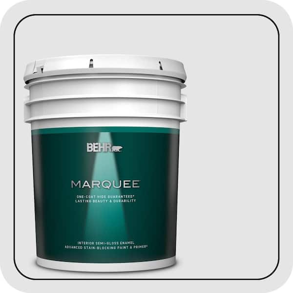 BEHR MARQUEE 5 gal. #ICC-34 Violet Essence Semi-Gloss Enamel Interior Paint & Primer