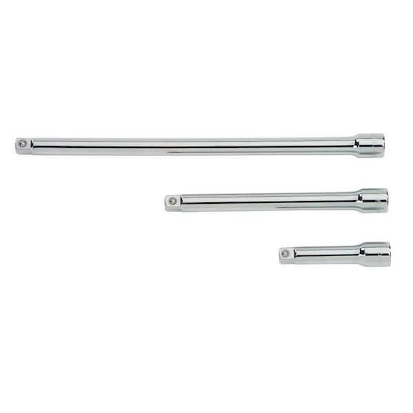 Stanley 3/8 in. Drive 3 in., 6 in. and 10 in. Extension Bar Set
