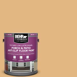 1 gal. #M270-5 Beehive Textured Low-Lustre Enamel Interior/Exterior Porch and Patio Anti-Slip Floor Paint