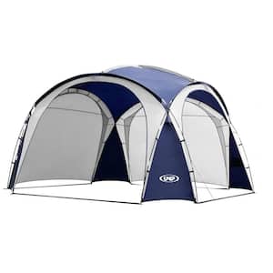 12 ft. x 12 ft. Pop-Up Canopy UPF50+ Tent with Side Wall, Ground Pegs and Stability Poles Sun Shelter for Camping Trips