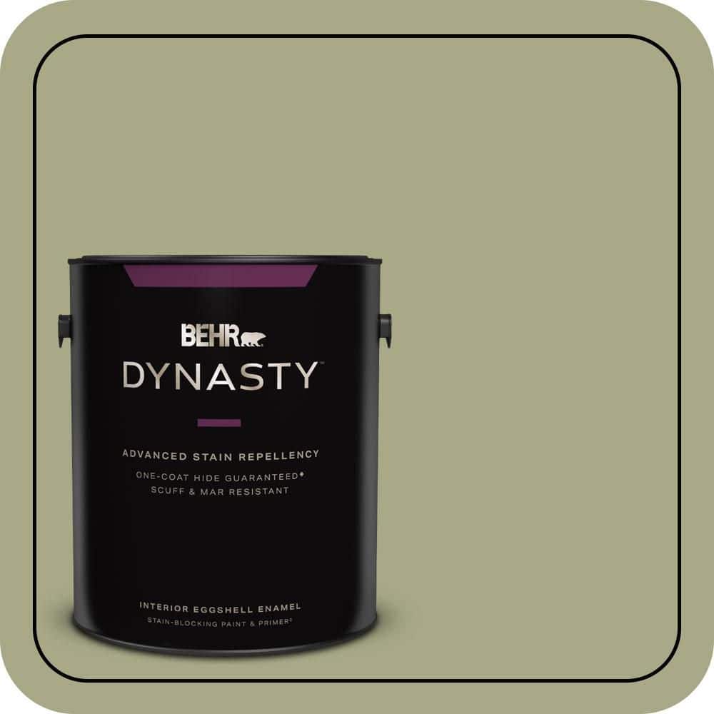 1 gal. #S360-4 Meditation Time One-Coat Hide Eggshell Enamel Interior Stain-Blocking Paint & Primer price history on PriceWatchPro