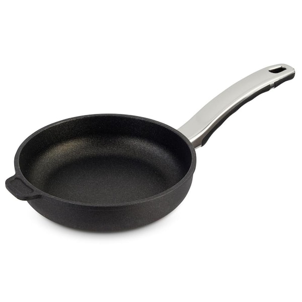 Ozeri Earth Professional Series 8 in. Aluminum Ceramic Nonstick Frying Pan  in Onyx with Comfort Grip Handle ZP13-20 - The Home Depot