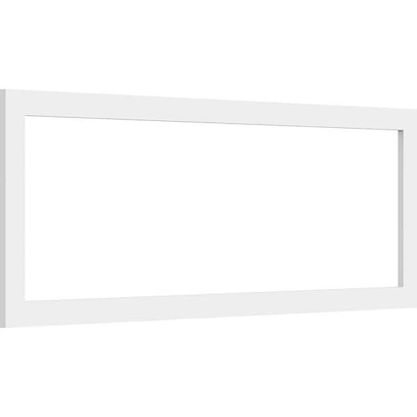 Ekena Millwork 38"W x 14"H x 3/8"P Prescott Decorative Wall Panel (Two-Piece)