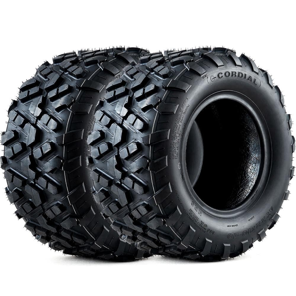 22x10-10 ATV UTV Tires,22x10x10 All-Terrain ATV Tires for Rock, Sand, Mud, Trail,4PR Tubeless,Pack of 2 price history on PriceWatchPro