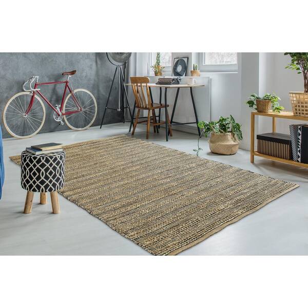 Jute + Chenille Rug Size 5' x 8' by Schoolhouse