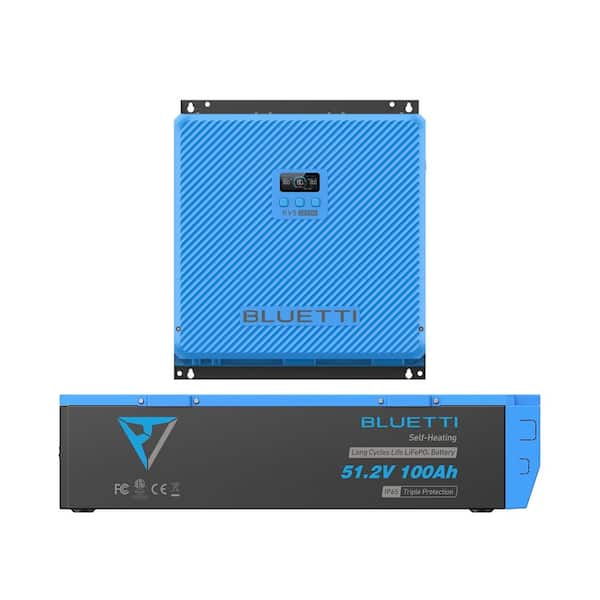 RV Solar 48V System Basic Kit, All-in-One 5000W RV Power Kit for Camper Van, Fifth-Wheel Trailer, Motorhome, Boat
