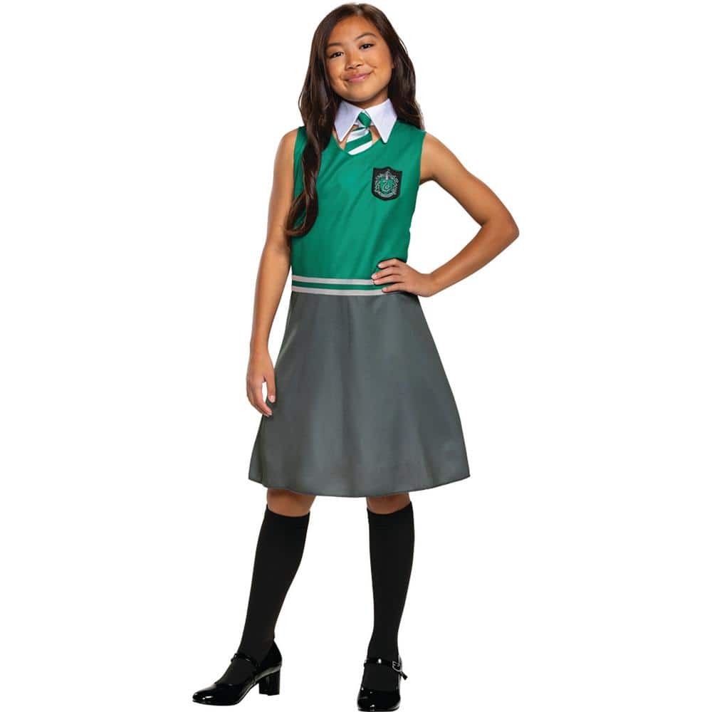 Girl's Classic Harry Potter Slytherin Dress Costume - Large - Kids Halloween Costume price history on PriceWatchPro