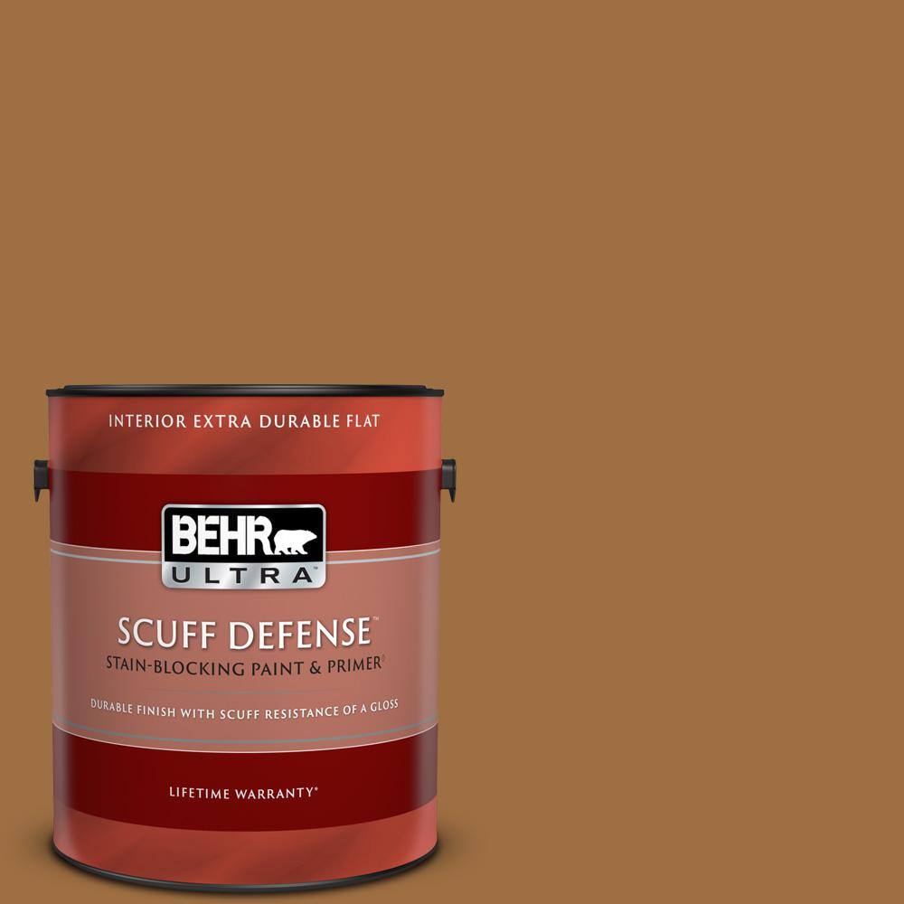 BEHR ULTRA 1 gal. S2506 Desert Clay Extra Durable Flat Interior Paint