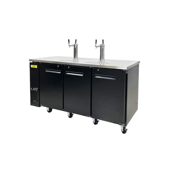 Elite Kitchen Supply 4 Tap Three 1/2 Barrel Beer Keg 72 in