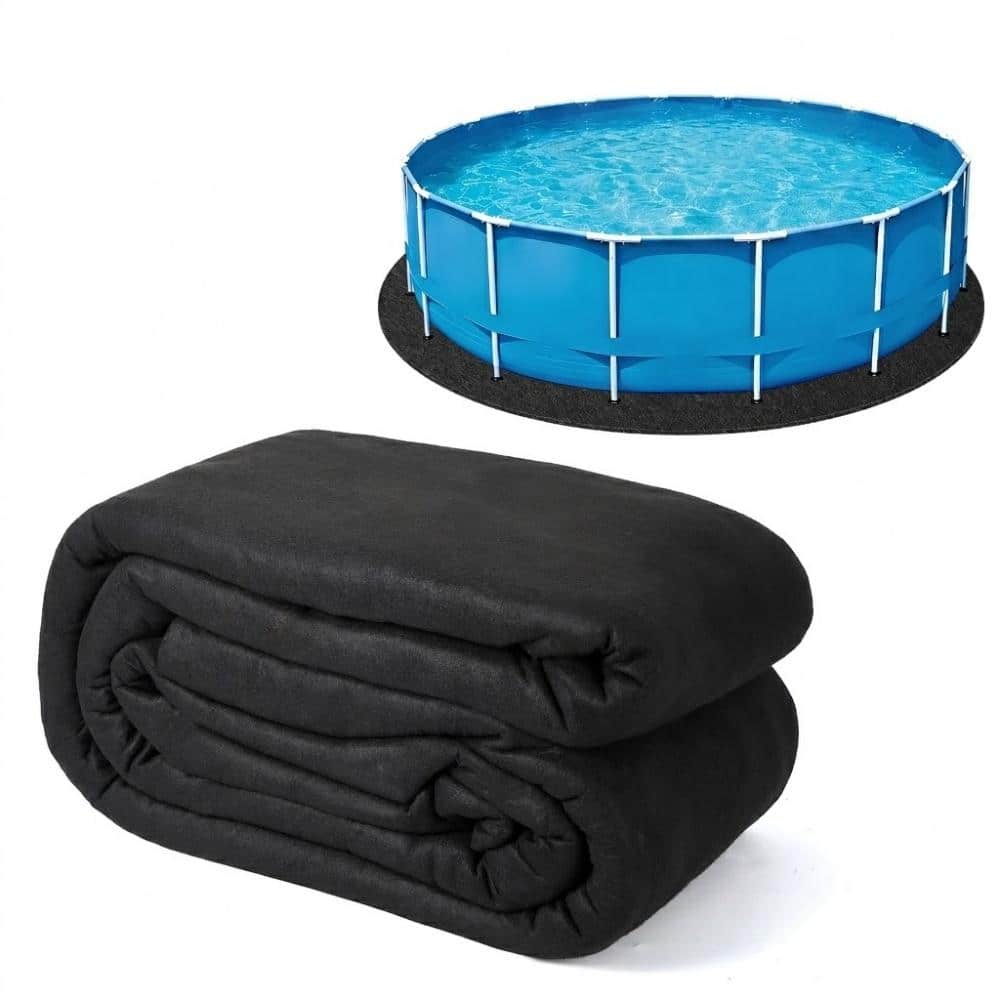 27IN Round Heavy-Duty Non-Woven Pool Liner Pad for Above-Ground Swimming Pools price history on PriceWatchPro