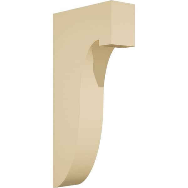 Ekena Millwork Del Monte 4 in. x 24 in. x 12 in. Polyurethane Corbel