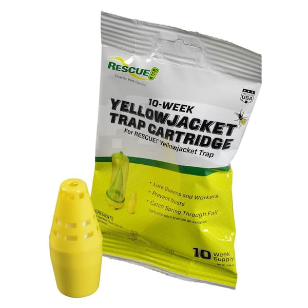 RESCUE Yellow Jacket Trap Attractant Cartridge 100063985 - The Home Depot