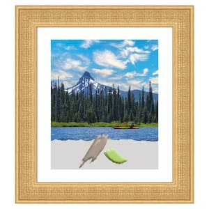 Trellis Gold Wood Picture Frame Opening Size 20 x 24 in. Matted to 16 x 20 in.