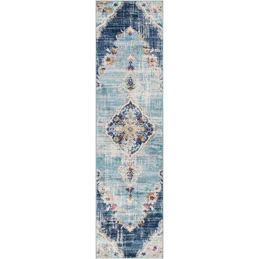 Marisol Teal 3 ft. x 20 ft. Indoor Area Rug price history on PriceWatchPro