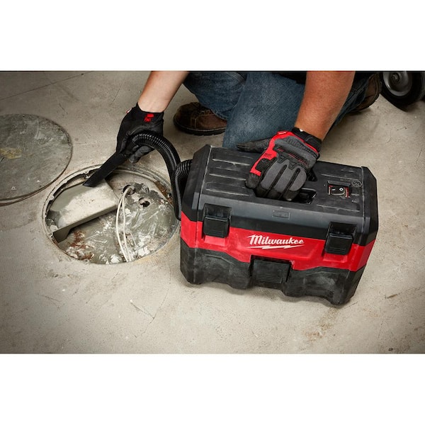 Milwaukee M18 18-Volt Gal. Lithium-Ion Cordless Wet/Dry Vacuum (Vacuum- Only) 0880-20 The Home Depot