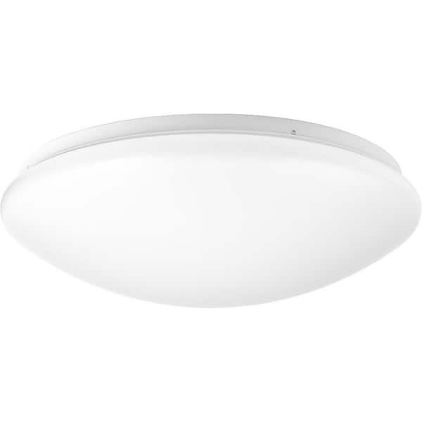 Progress Lighting Drums and Clouds Collection 22.5-Watt White Integrated LED Flush Mount
