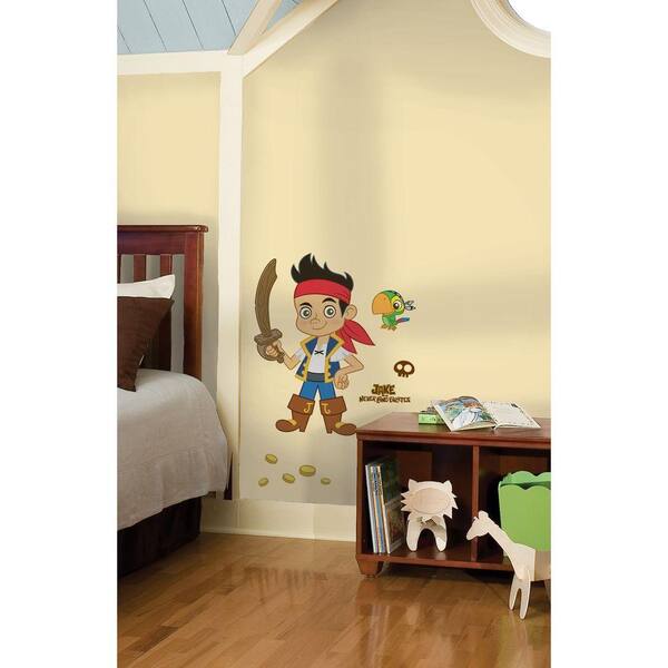 RoomMates Jake and the Neverland Pirates Peel and Stick Giant Wall Decals