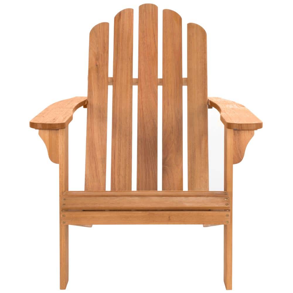 Topher Natural Brown Wood Adirondack Chair price history on PriceWatchPro