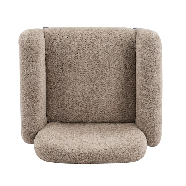 CHRISTOPHER KNIGHT HOME Gina Modern Light Camel Fabric Upholstered