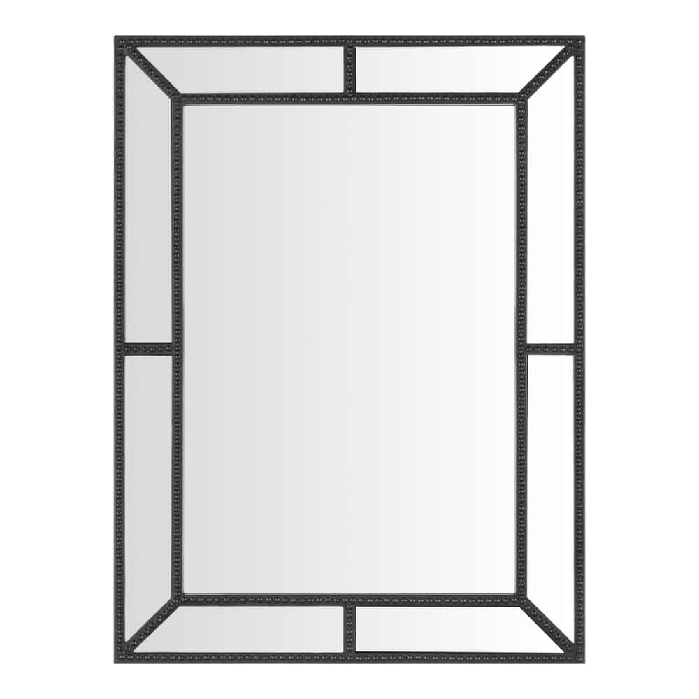 Home Decorators Collection Medium Classic Rectangle Beaded Mirror (24