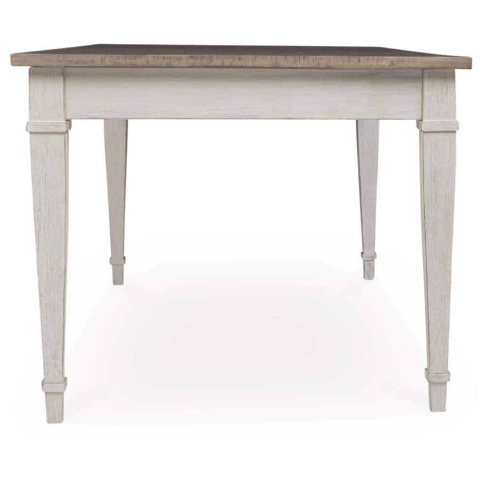 Skempton Farmhouse Rectangular Dining Table with Storage