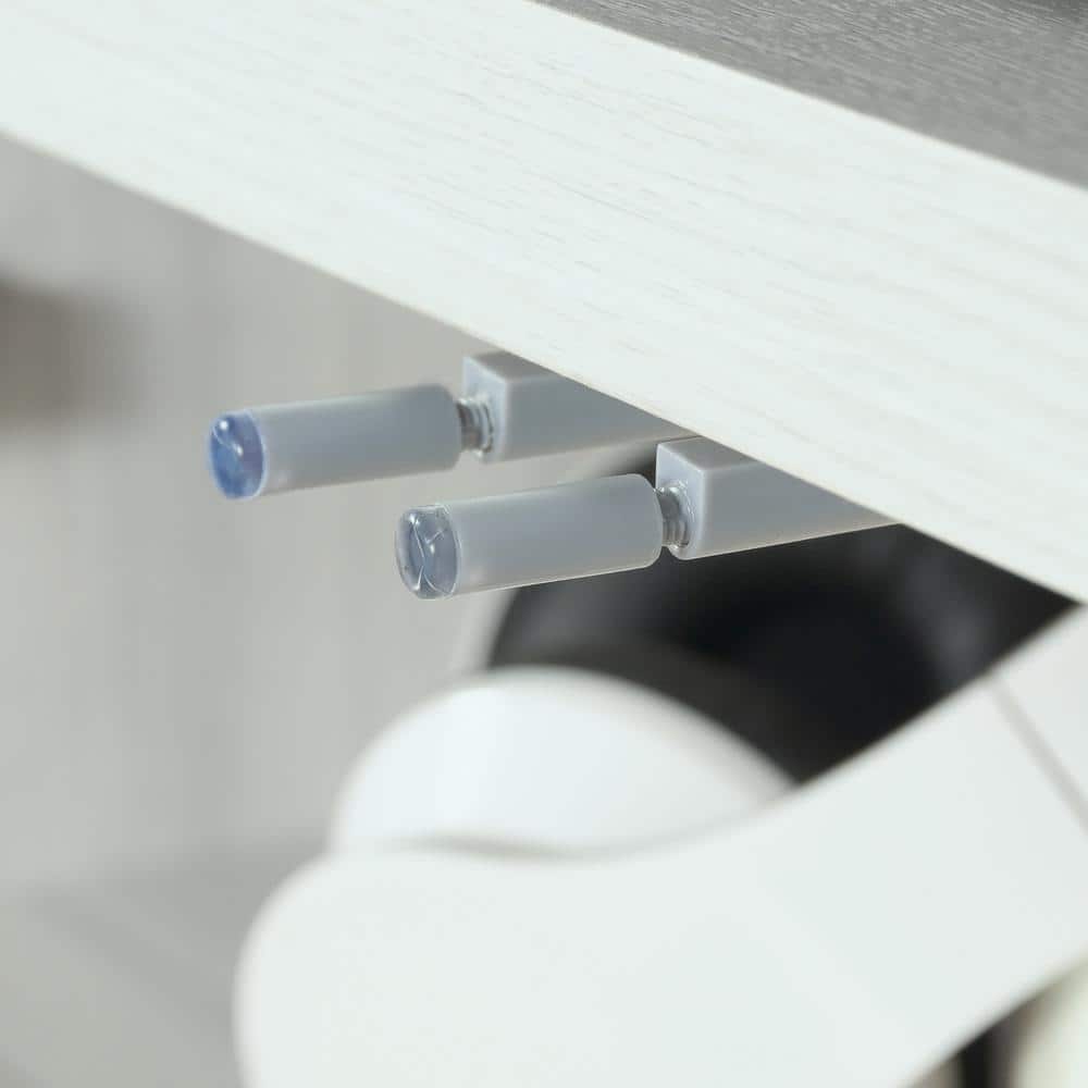 Haze Acacia Gray 59'' Engineered Wood Media Console
