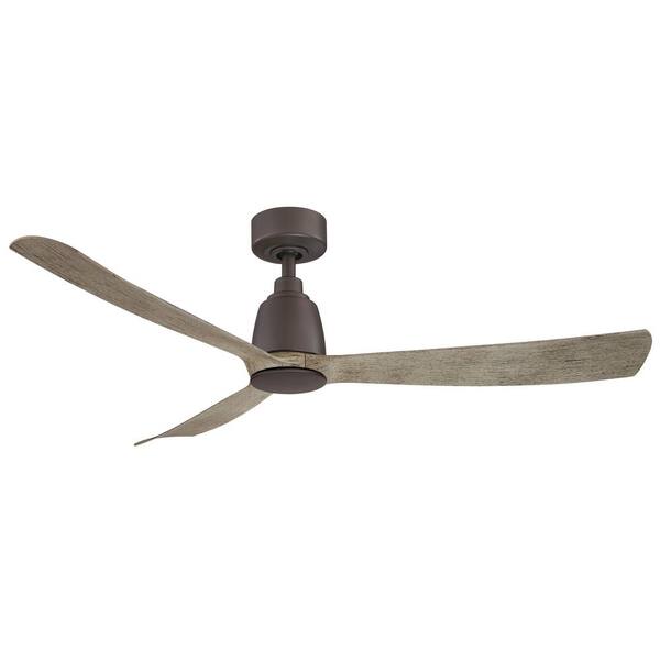 Fanimation Kute 52 In Indoor Outdoor Matte Greige Ceiling Fan With Remote Control And Dc Motor Fpd8534gr The Home Depot Fanimation Kute 52 In Indoor Outdoor, Fanimation Outdoor Ceiling Fans