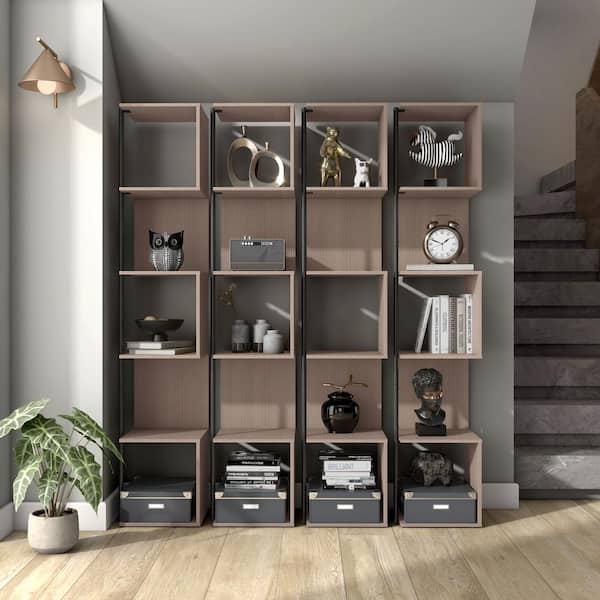 家具 Rady SDRK-CR11B | DIY 11U Plywood Studio Rack w/ Slide-Out Trays
