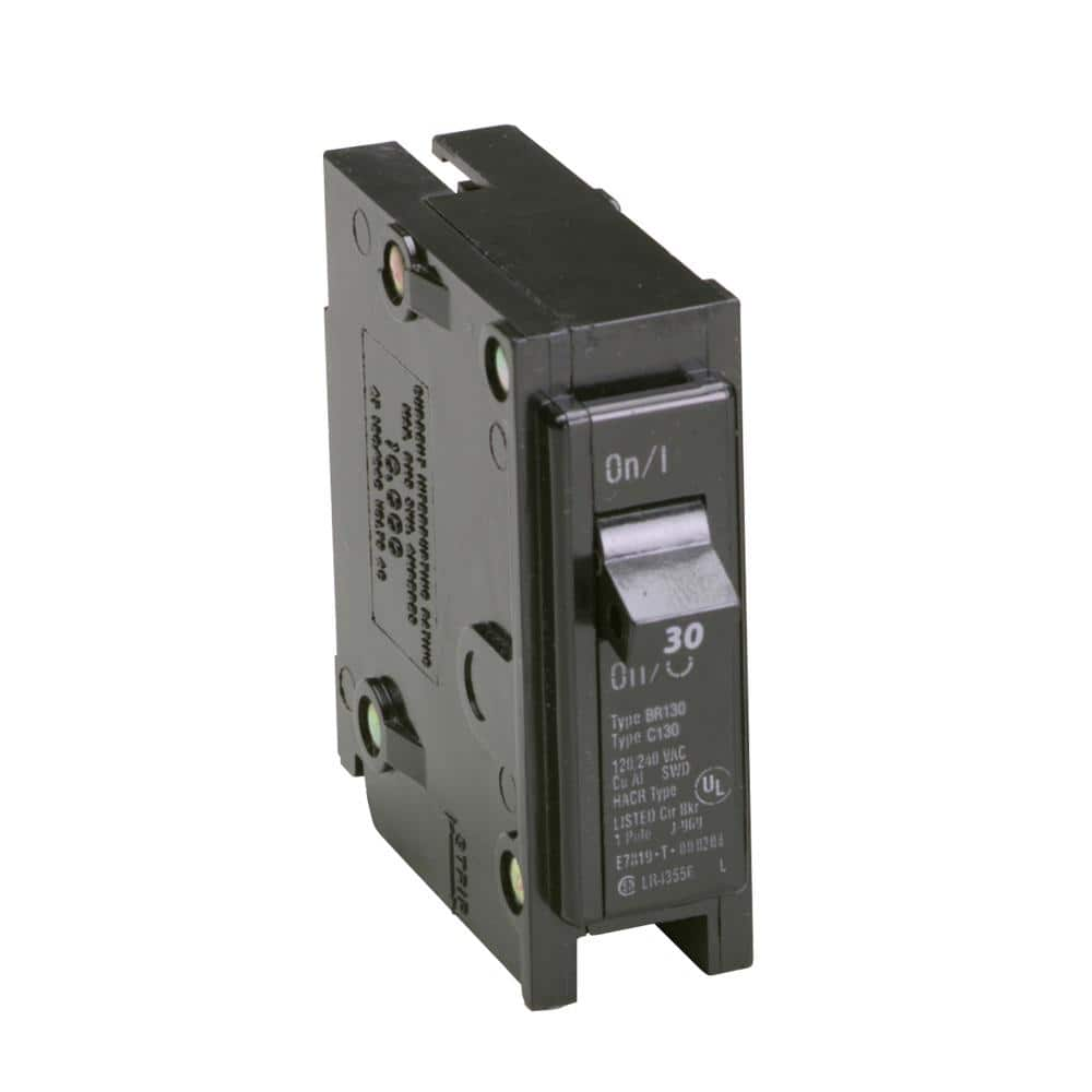 Eaton BR 30 Amp 120/240 Volts Single-Pole Circuit Breaker