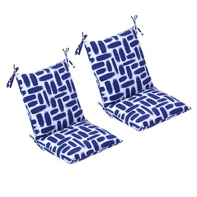 Baja Nautical Outdoor Cushions, Nautical Outdoor Wicker Chair Cushions