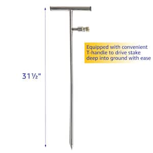 T-Handle Deep Root Water Irrigation Rod with Brass Valve