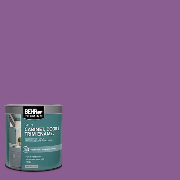 1 qt. #P100-6 Chakra Satin Enamel Interior/Exterior Cabinet, Door & Trim Paint