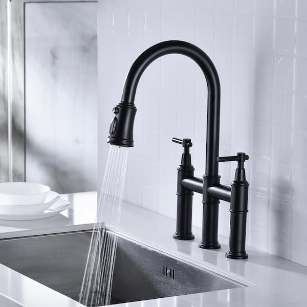 https://images.thdstatic.com/productImages/efdfffaa-f1f1-4be3-96d6-d43ead9e1b88/svn/matte-black-tahanbath-bridge-kitchen-faucets-w928-thsp002mb-zq-1d_600.jpg