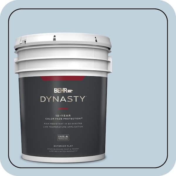 BEHR DYNASTY 5 gal. #550E-2 Eminence Flat Exterior Stain-Blocking Paint & Primer