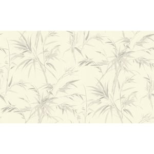 Botanical Light Grey Wallpaper Sample